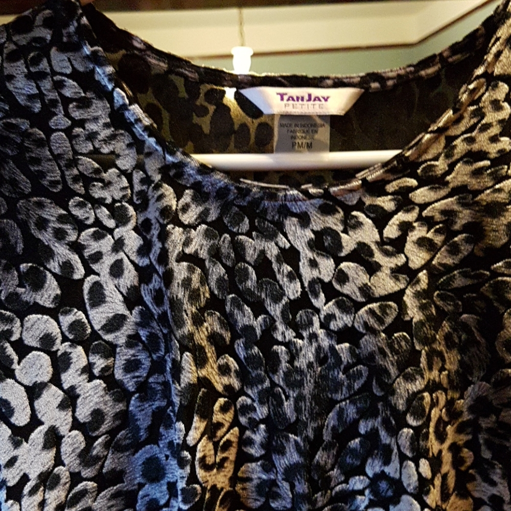 TanJay Petite | Sheer Tank